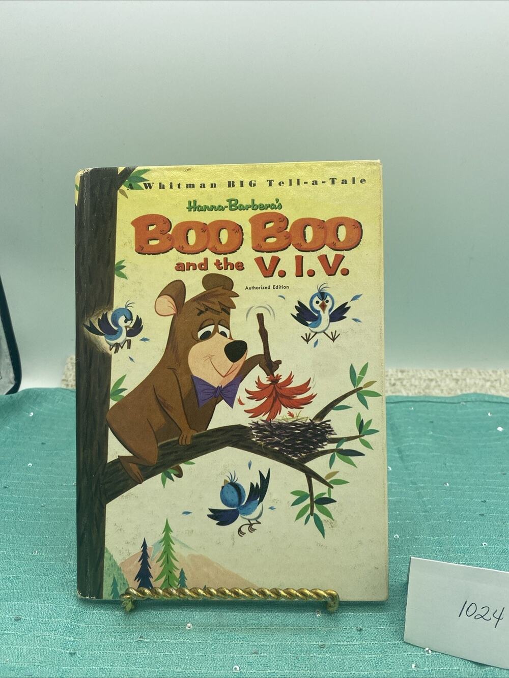 Vtg HANNA BARBERA'S BOO BOO and the V.I.V. 1965 by Jean Lewis Hardcover